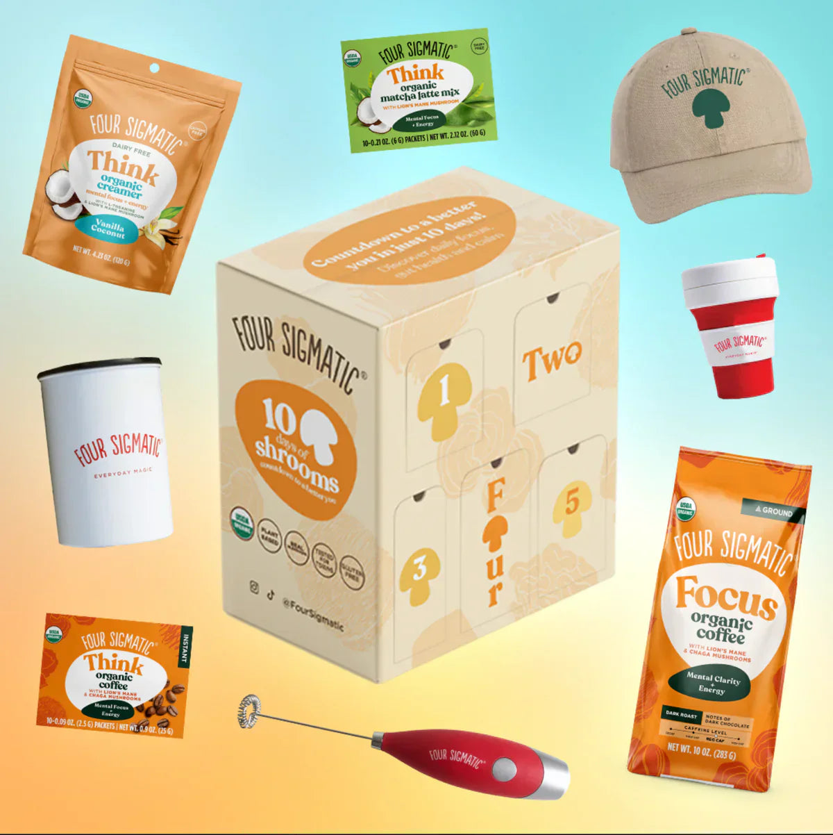 10 Days of Shrooms Kit - For Daily Energy