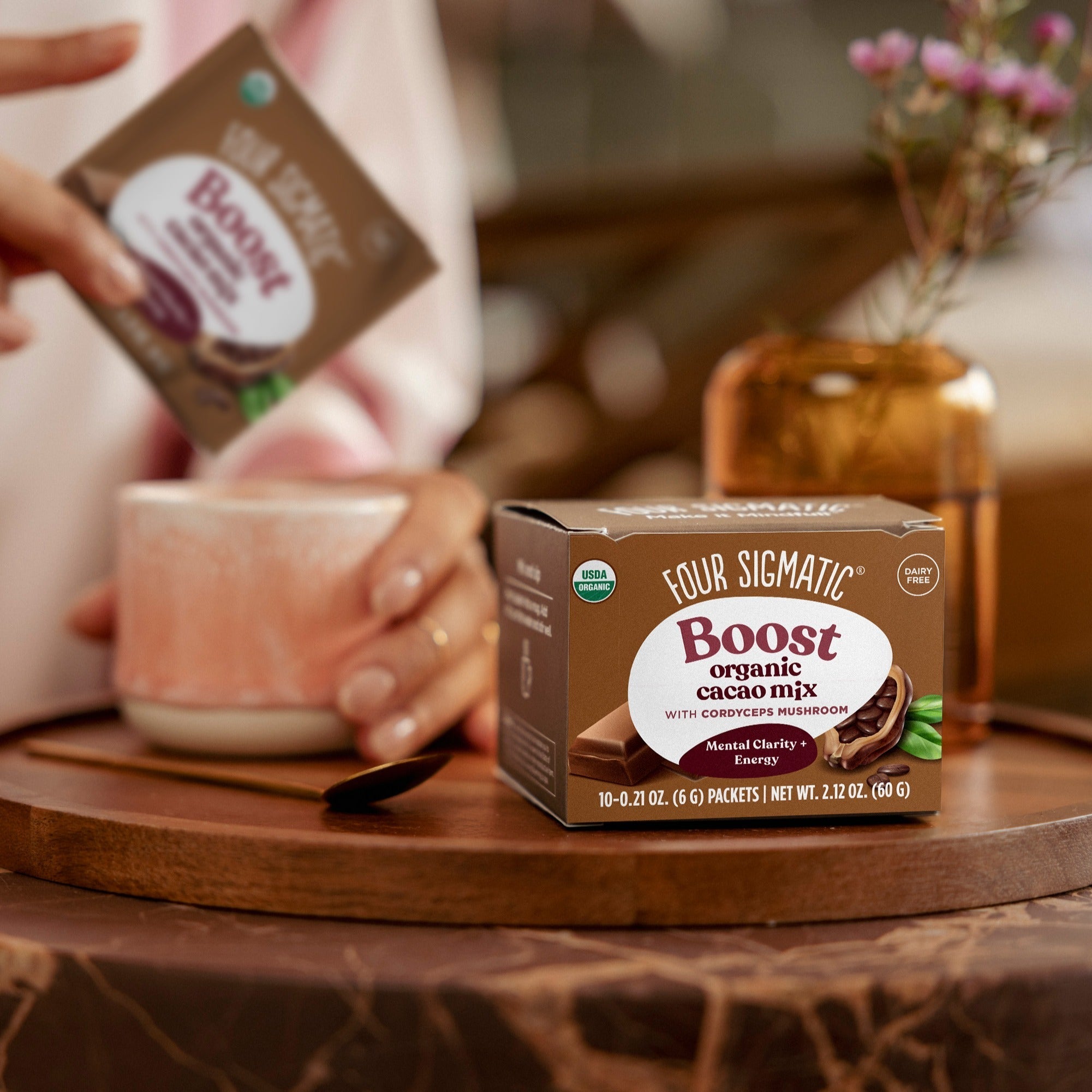 Boost Cacao, Packets - For Morning Focus