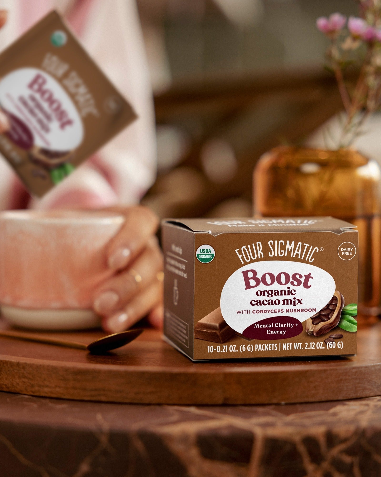 Boost Cacao, Packets - For Morning Focus