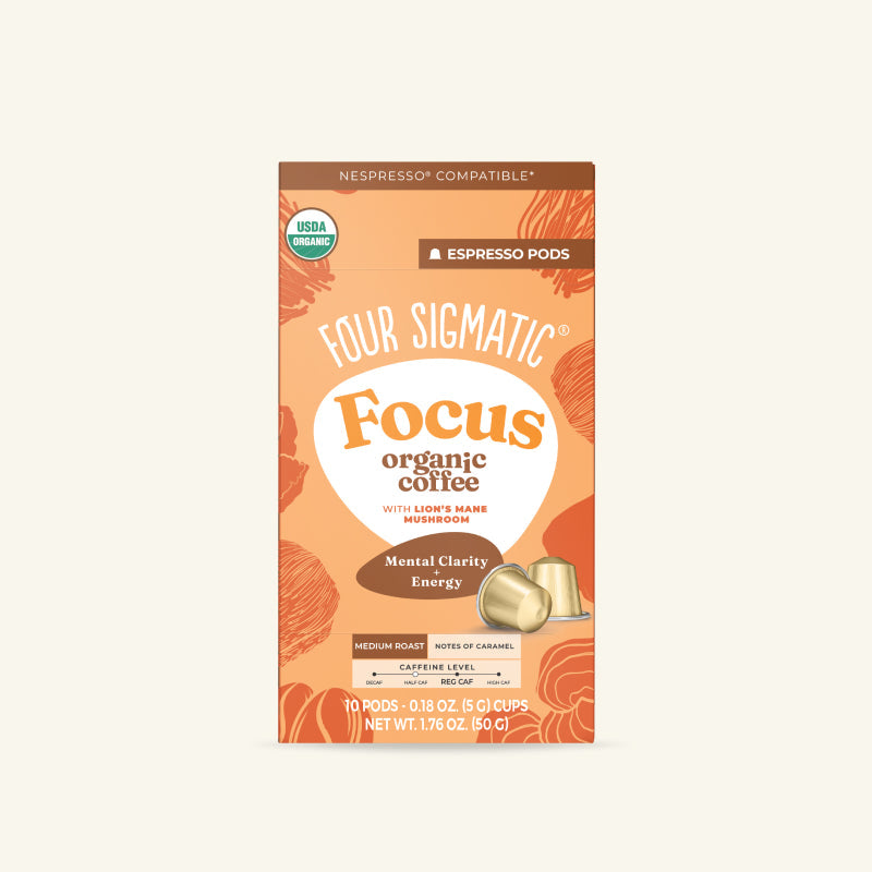 Focus Medium Roast Espresso Pods (10ct) - Workday Focus
