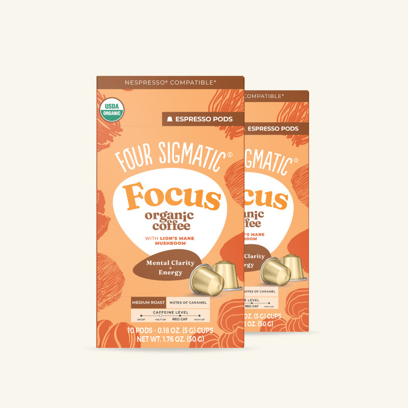 Focus Medium Roast Espresso Pods (10ct) - Workday Focus