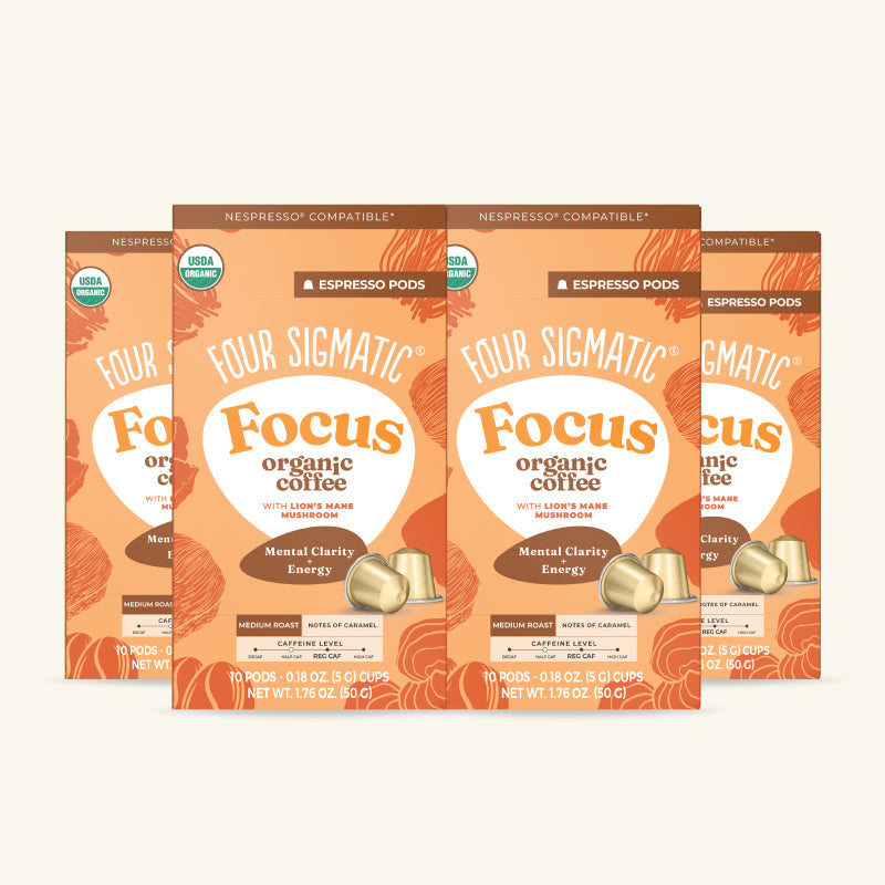 Focus Medium Roast Espresso Pods (10ct) - Workday Focus