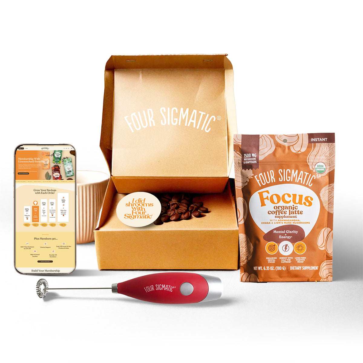 Mushroom Coffee Starter Kit - Daily Coffee