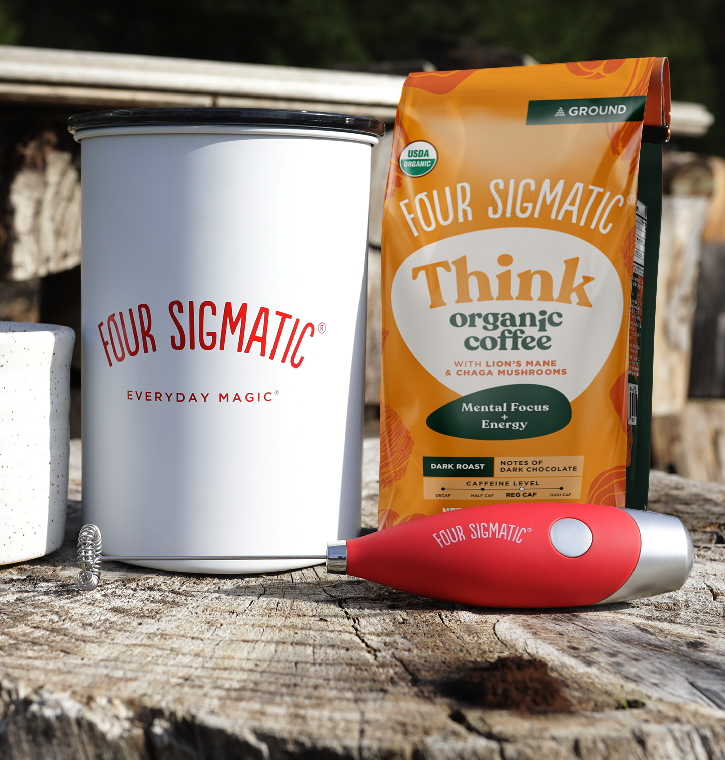 Coffee and Protein Canister - Daily Wellness