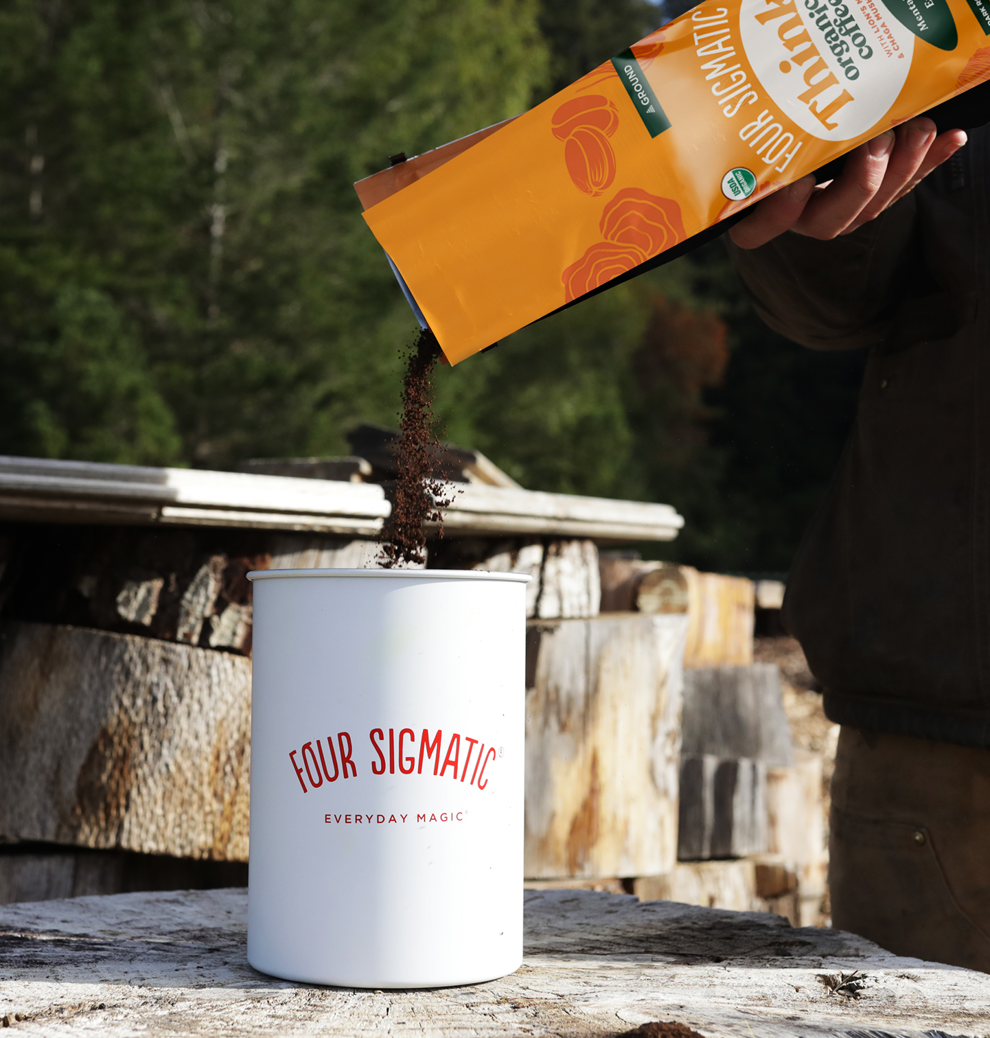 Coffee and Protein Canister - Daily Wellness