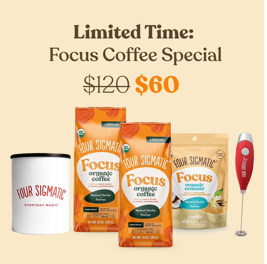 Focus Ground Coffee Special: Get $120 value for only $60 - Gut Support