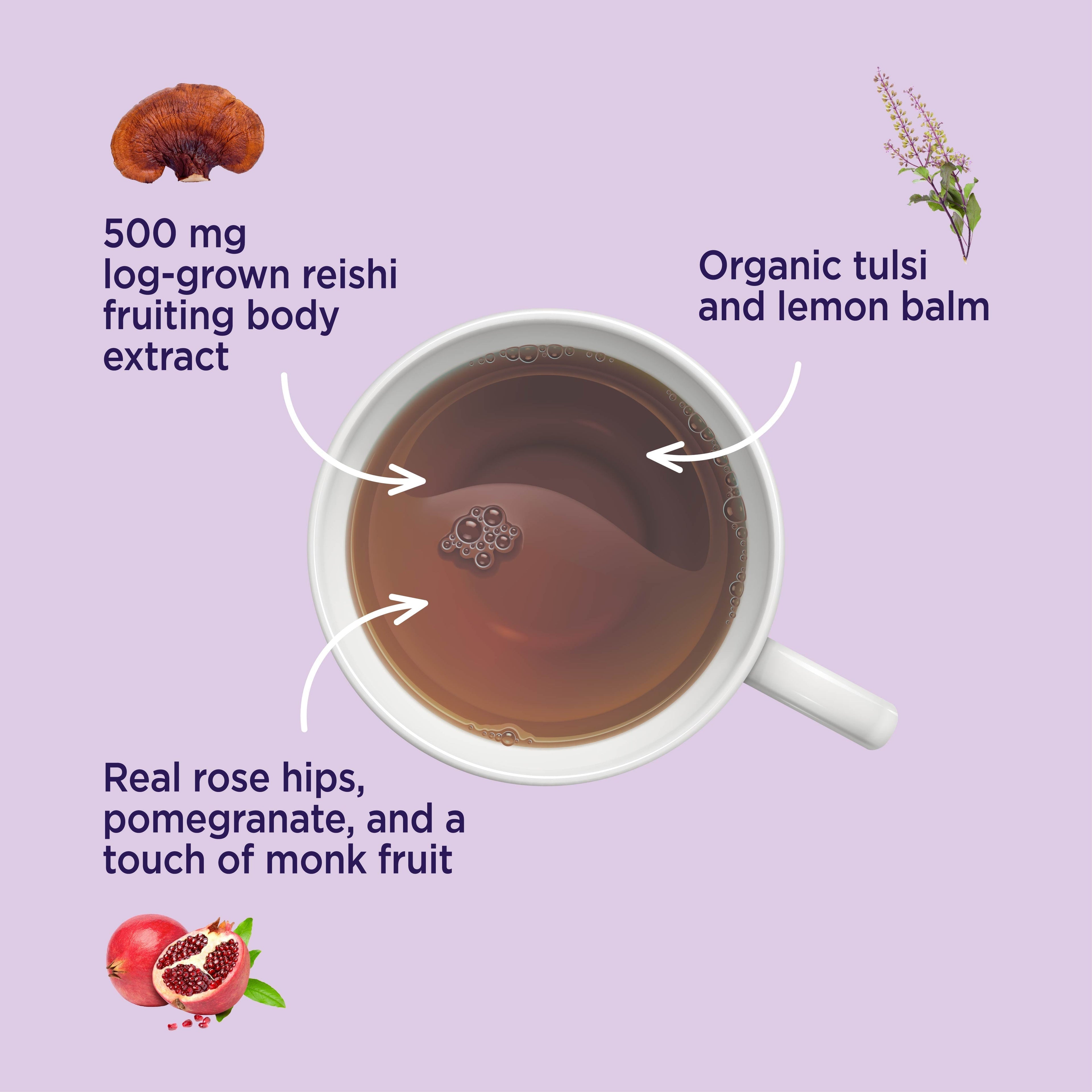 Mood Herbal Tea - Coffee Alternative