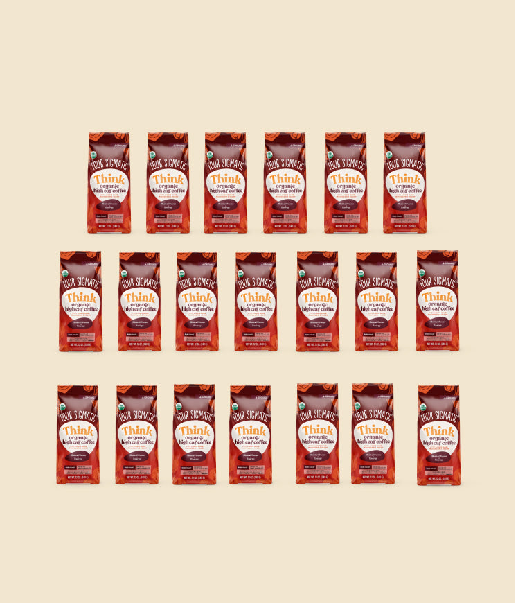 Think Ground Hi-Caf Coffee with Lion's Mane and Yacon - Premium Coffee