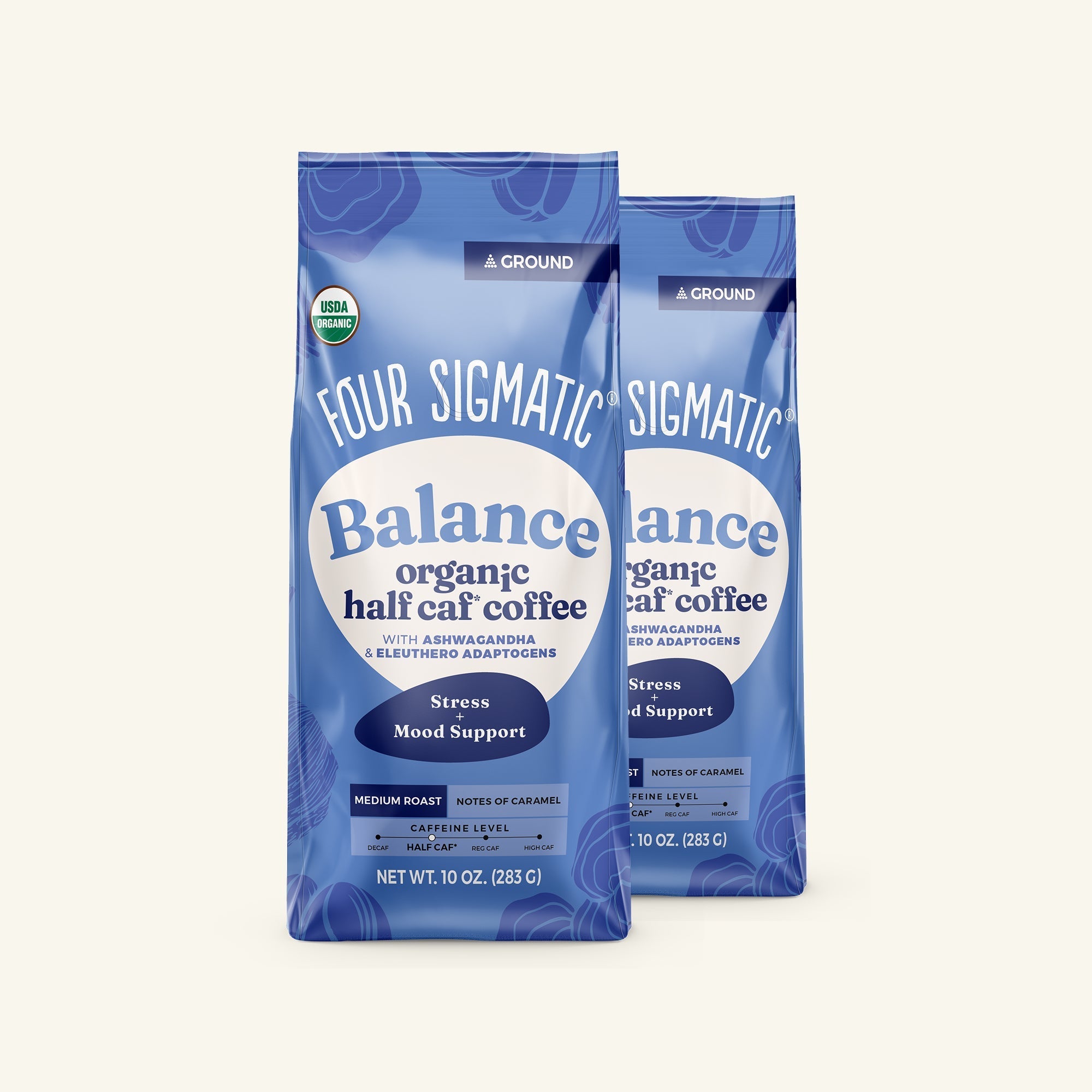 Balance Half Caf Ground Coffee - Medium - Coffee Upgrade