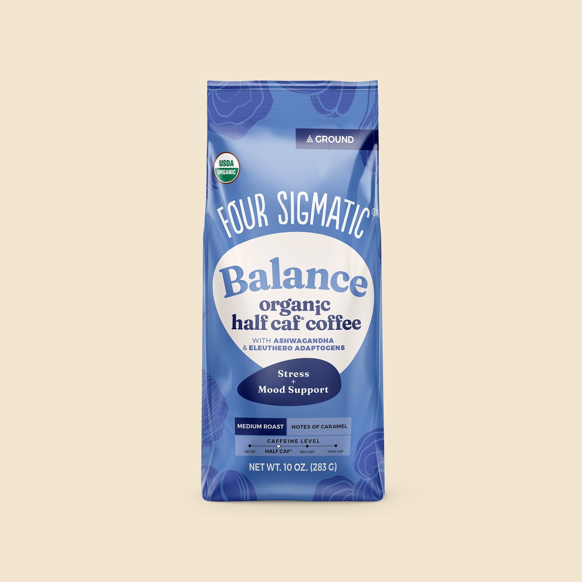 Balance Half Caf Ground Coffee - Medium - Coffee Upgrade