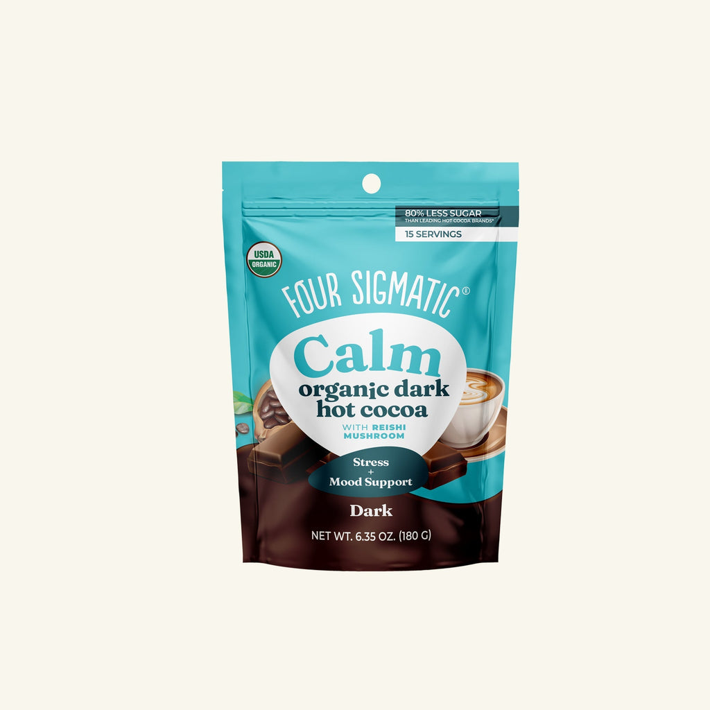 Calm Dark Hot Cocoa - Mushroom Coffee