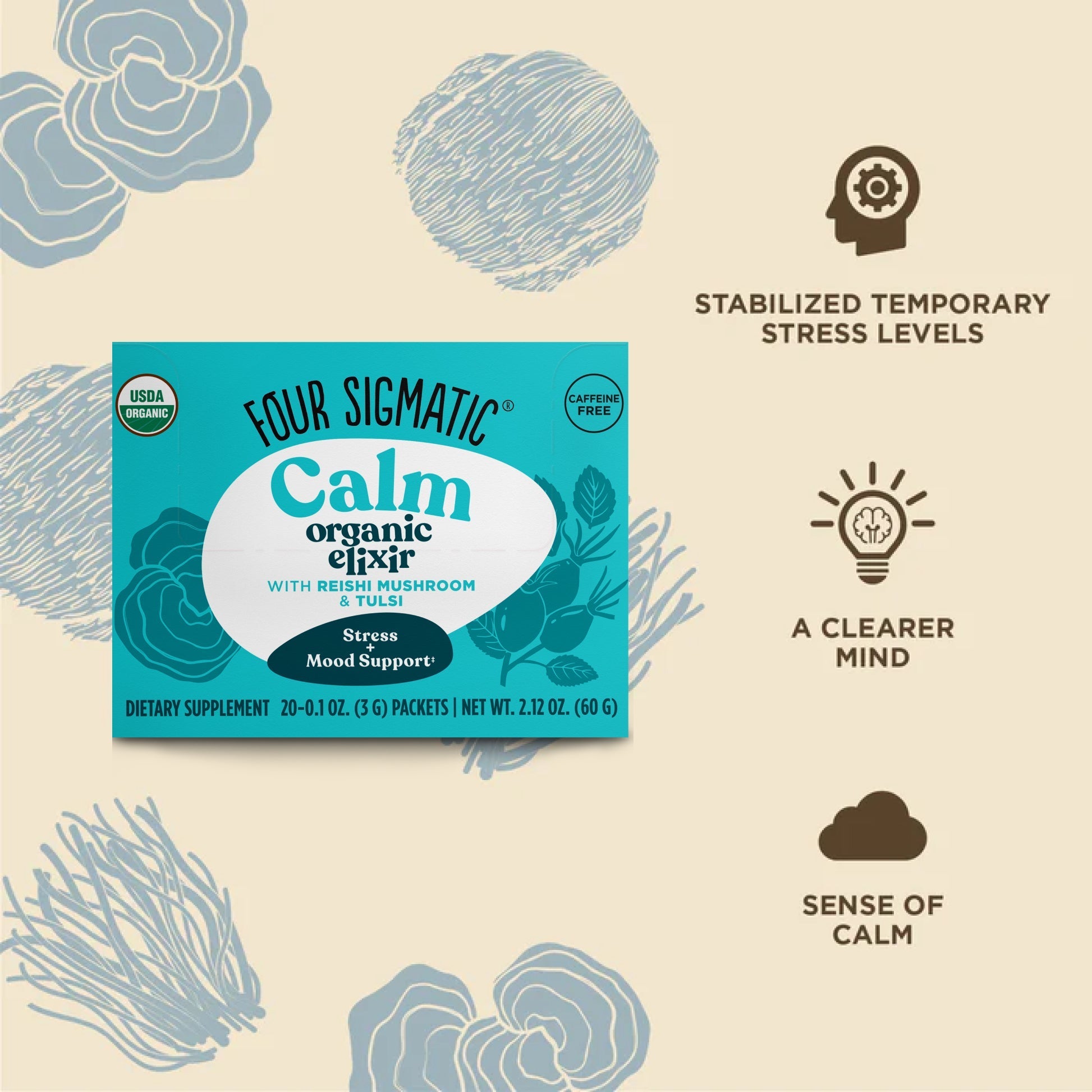 Calm Elixir, Packets - Smart Coffee