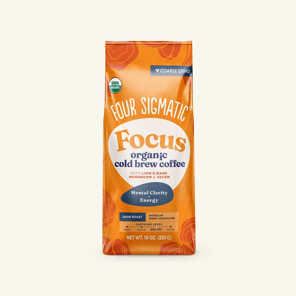 Focus Cold Brew Ground Coffee - Functional Blend