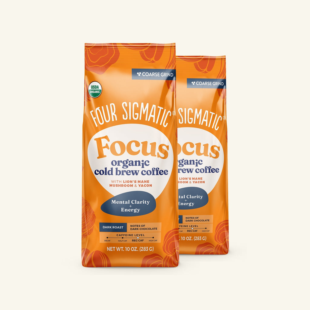 Focus Cold Brew Ground Coffee - Functional Blend