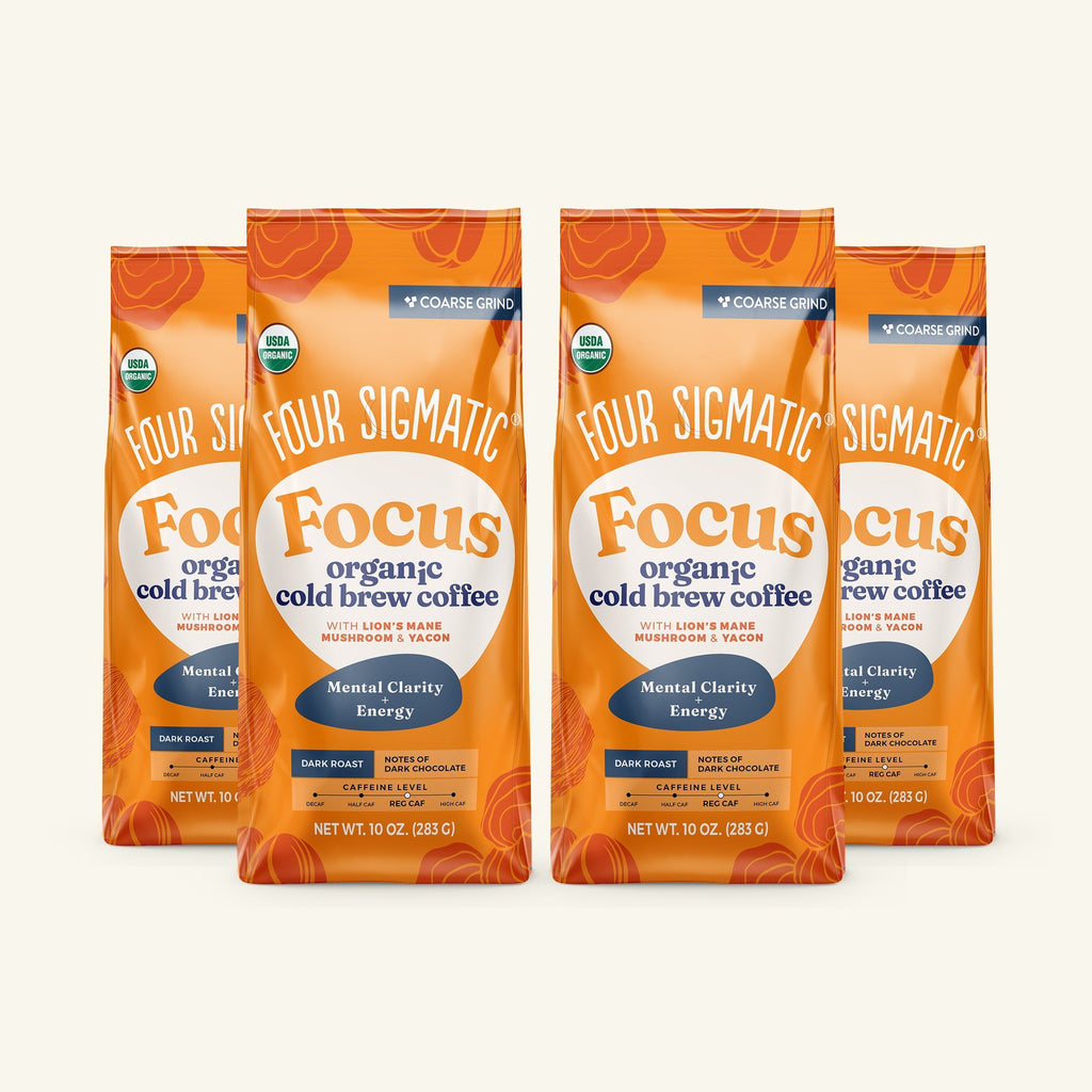 Focus Cold Brew Ground Coffee - Functional Blend
