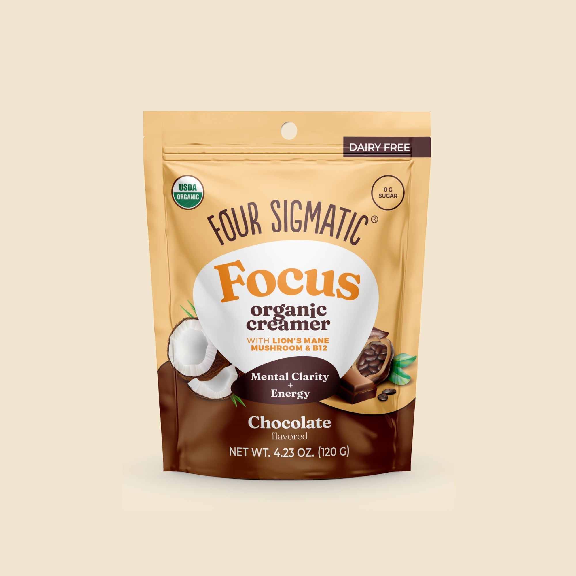 Focus Creamer – Chocolate - Daily Ritual