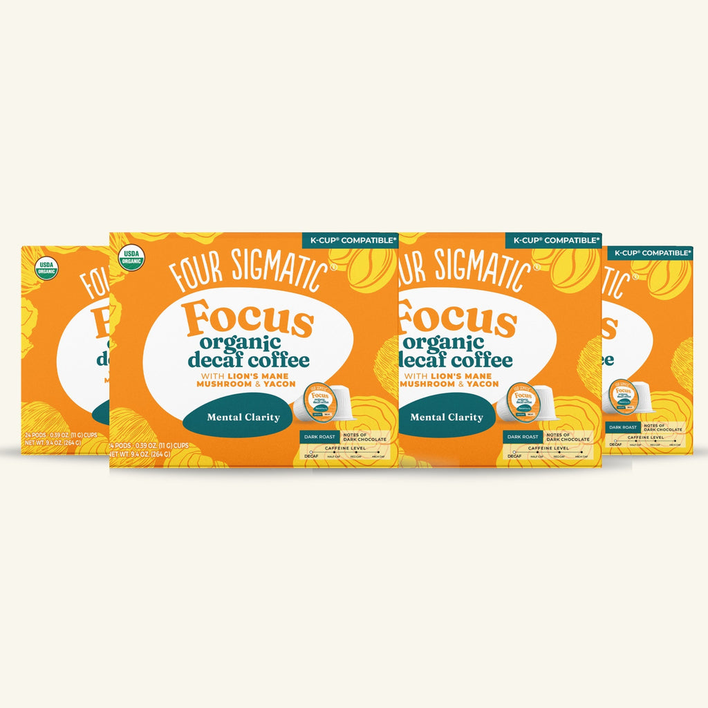 Focus Decaf Coffee Pods (24ct) - Superfood Coffee