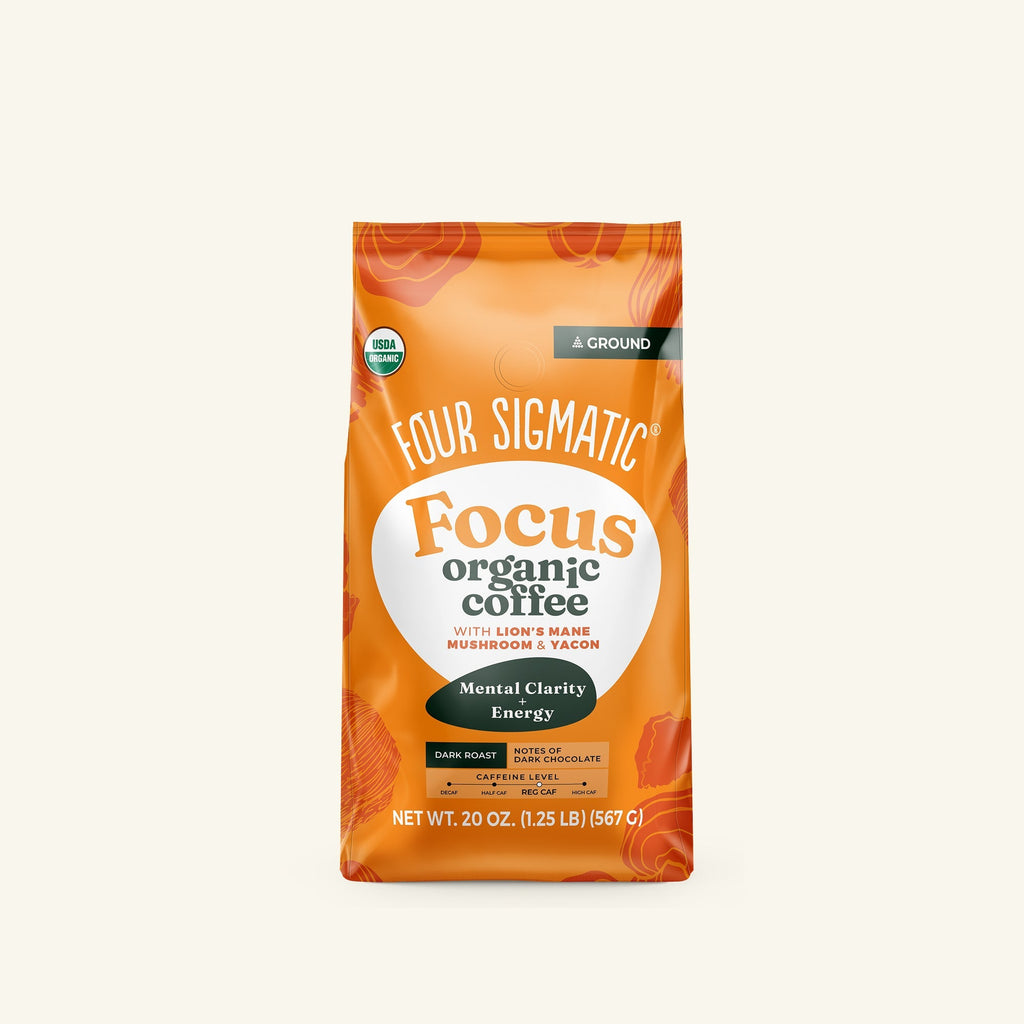 Focus Ground Coffee - Dark (20oz) - For Everyday Wellness