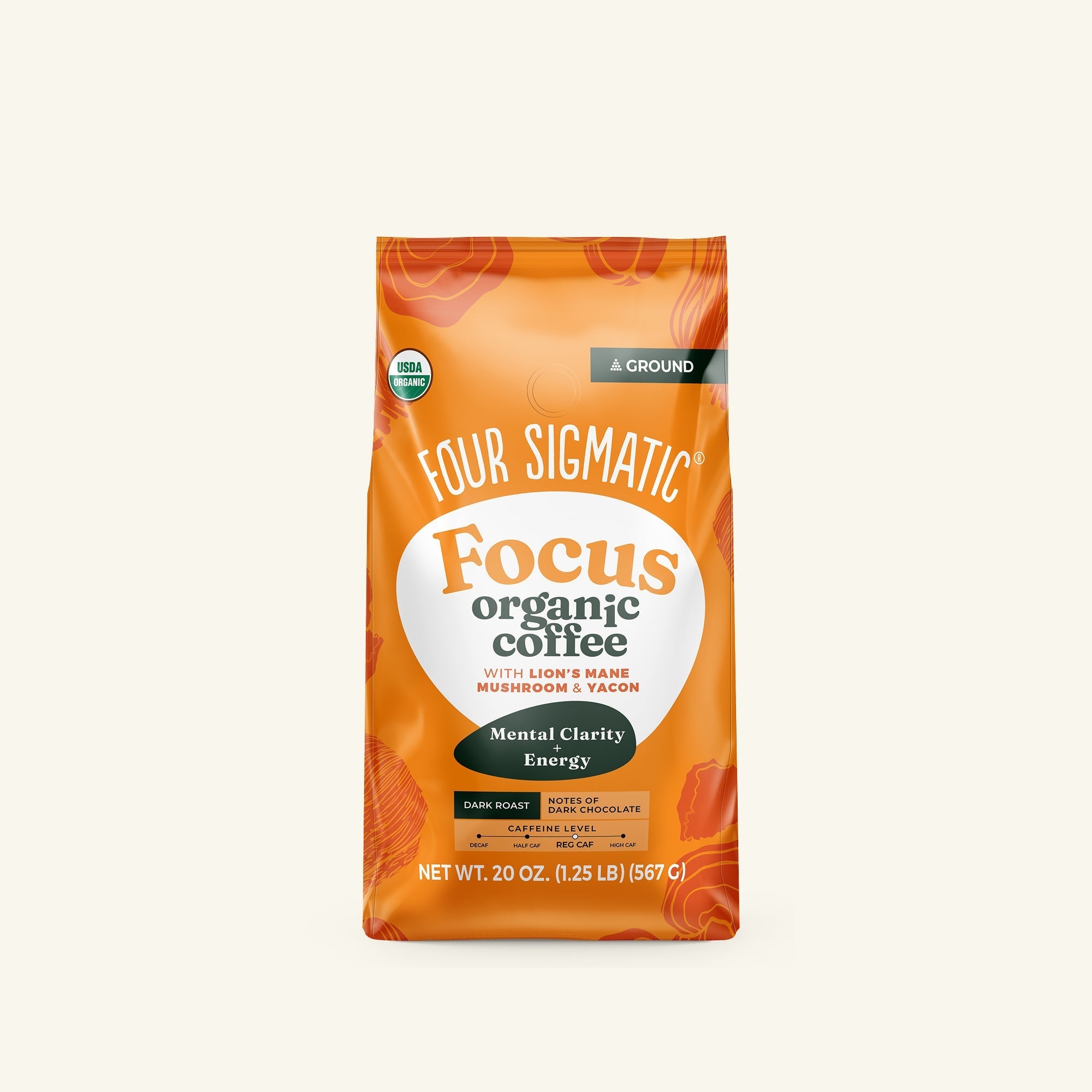 Focus Ground Coffee - Dark (20oz) - For Everyday Wellness
