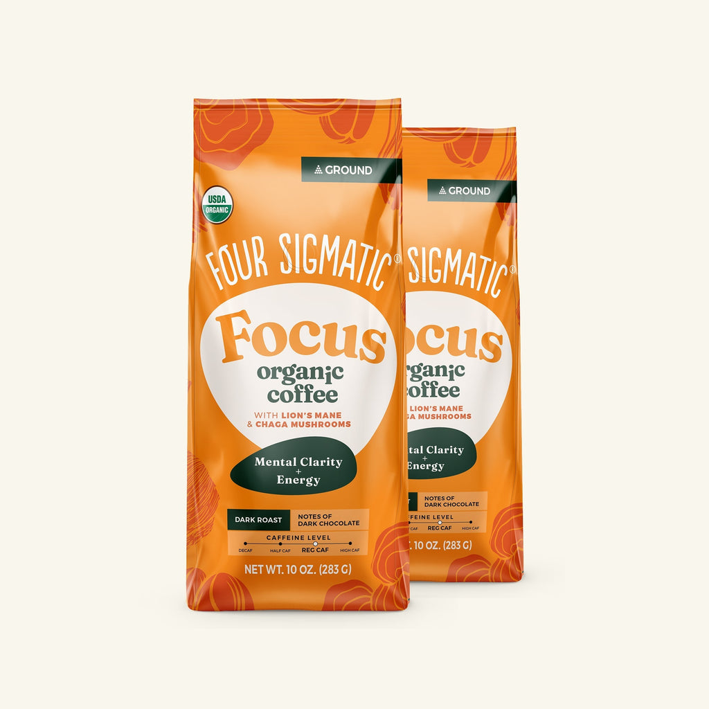 Focus Ground Coffee - Dark - For Daily Energy