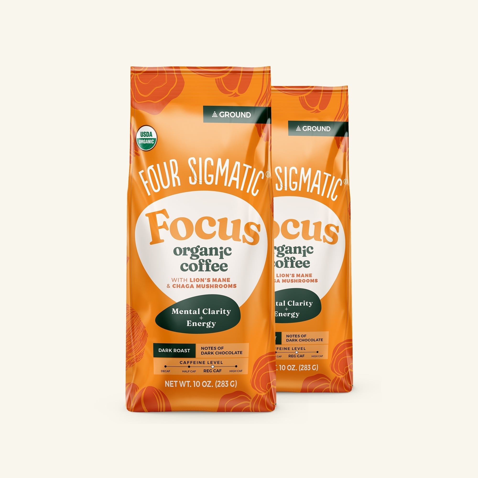 Focus Ground Coffee - Dark - For Daily Energy