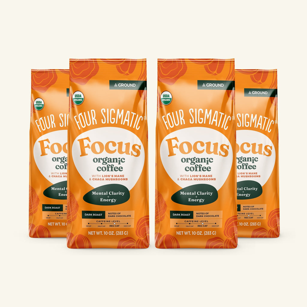 Focus Ground Coffee - Dark - For Daily Energy