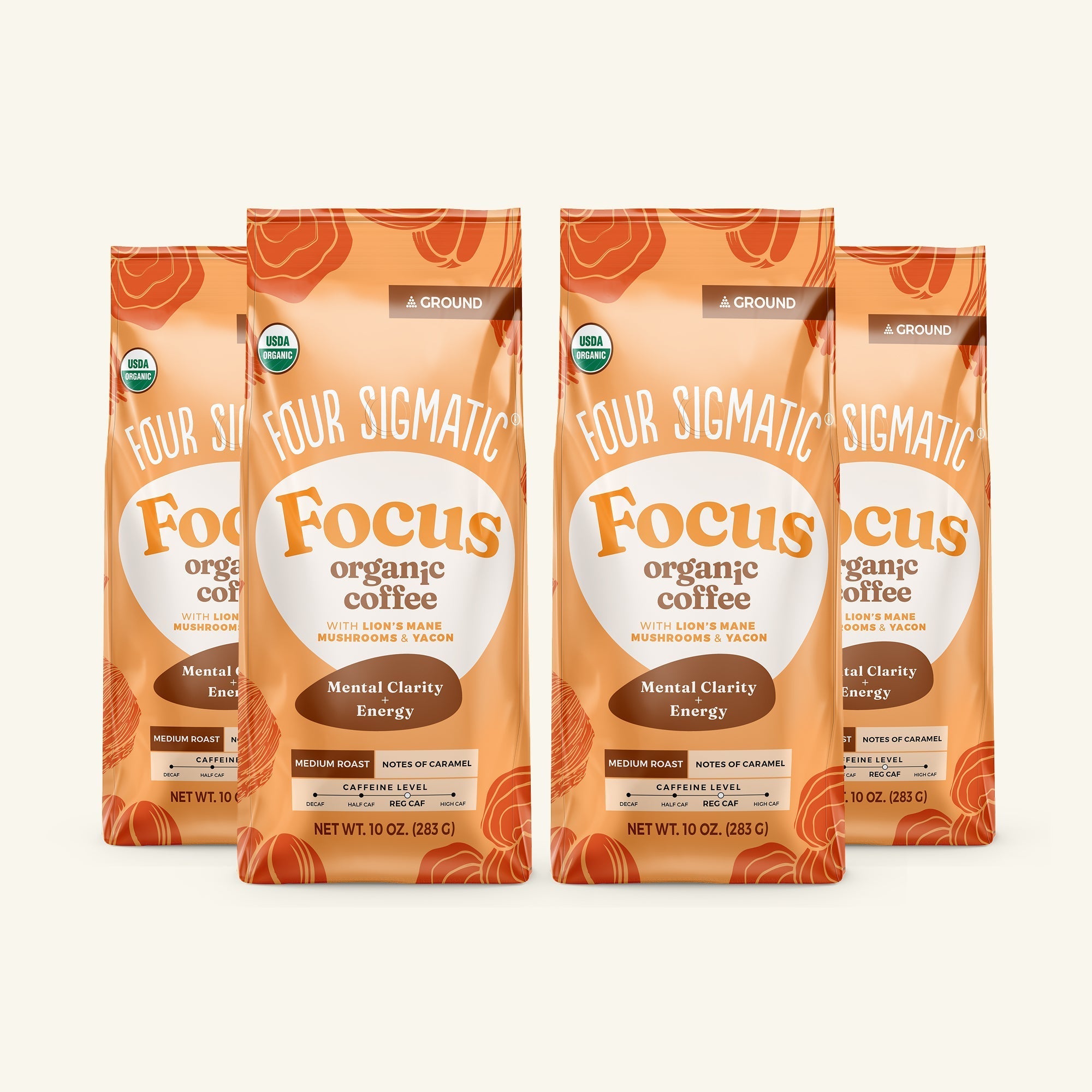 Focus Ground Coffee - Medium - Plant Based