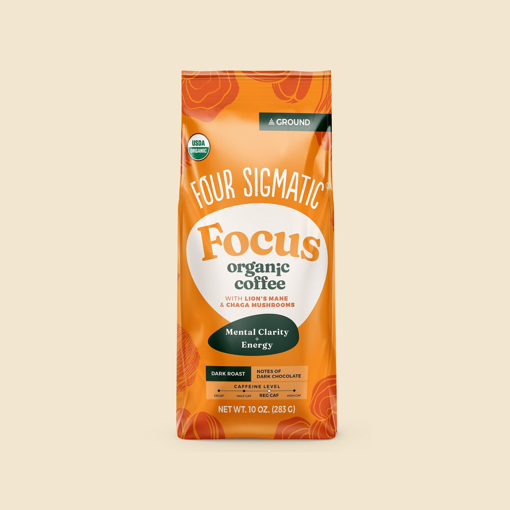 Focus Ground Coffee - Dark - For Daily Energy