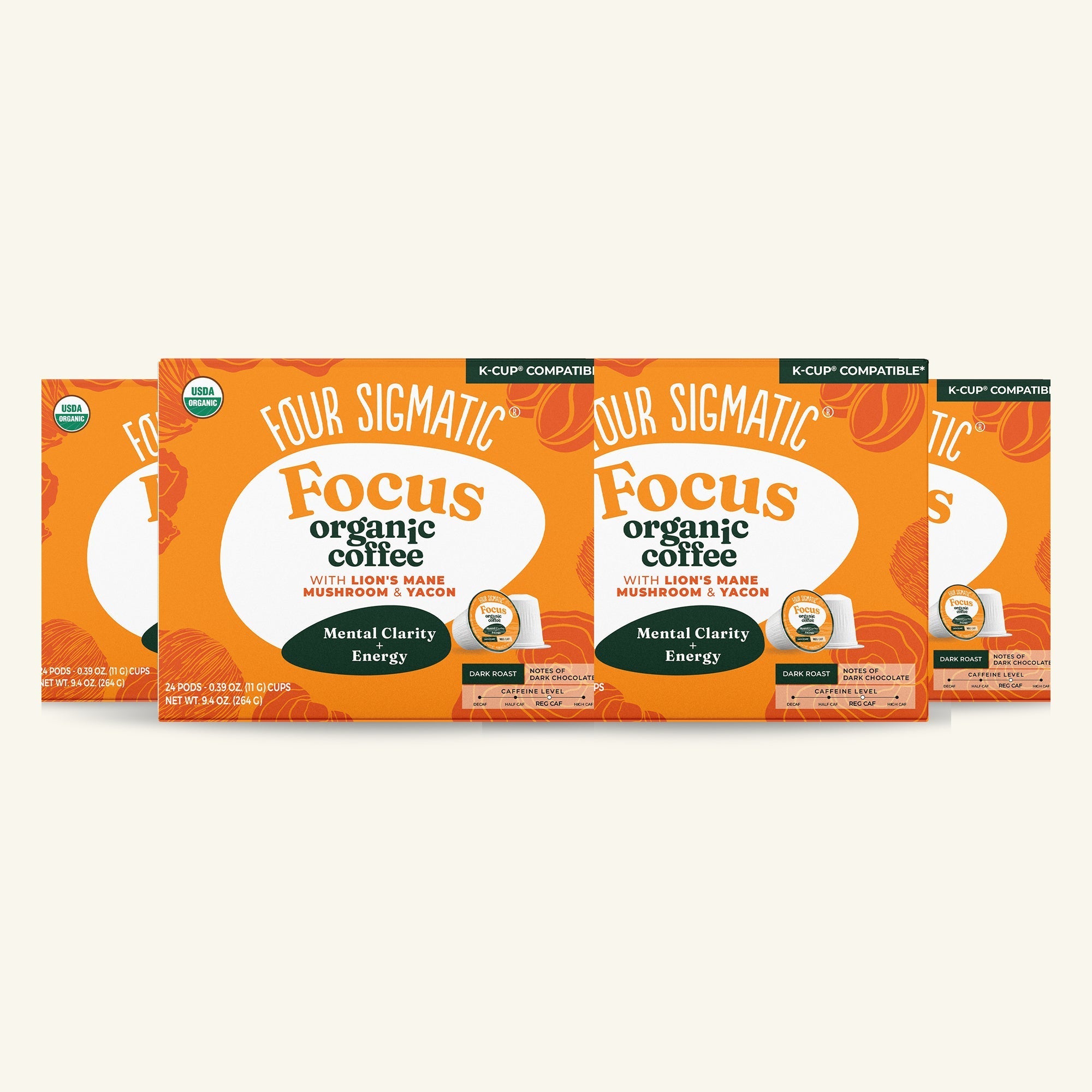 Focus Coffee Pods (24ct) - Daily Brew