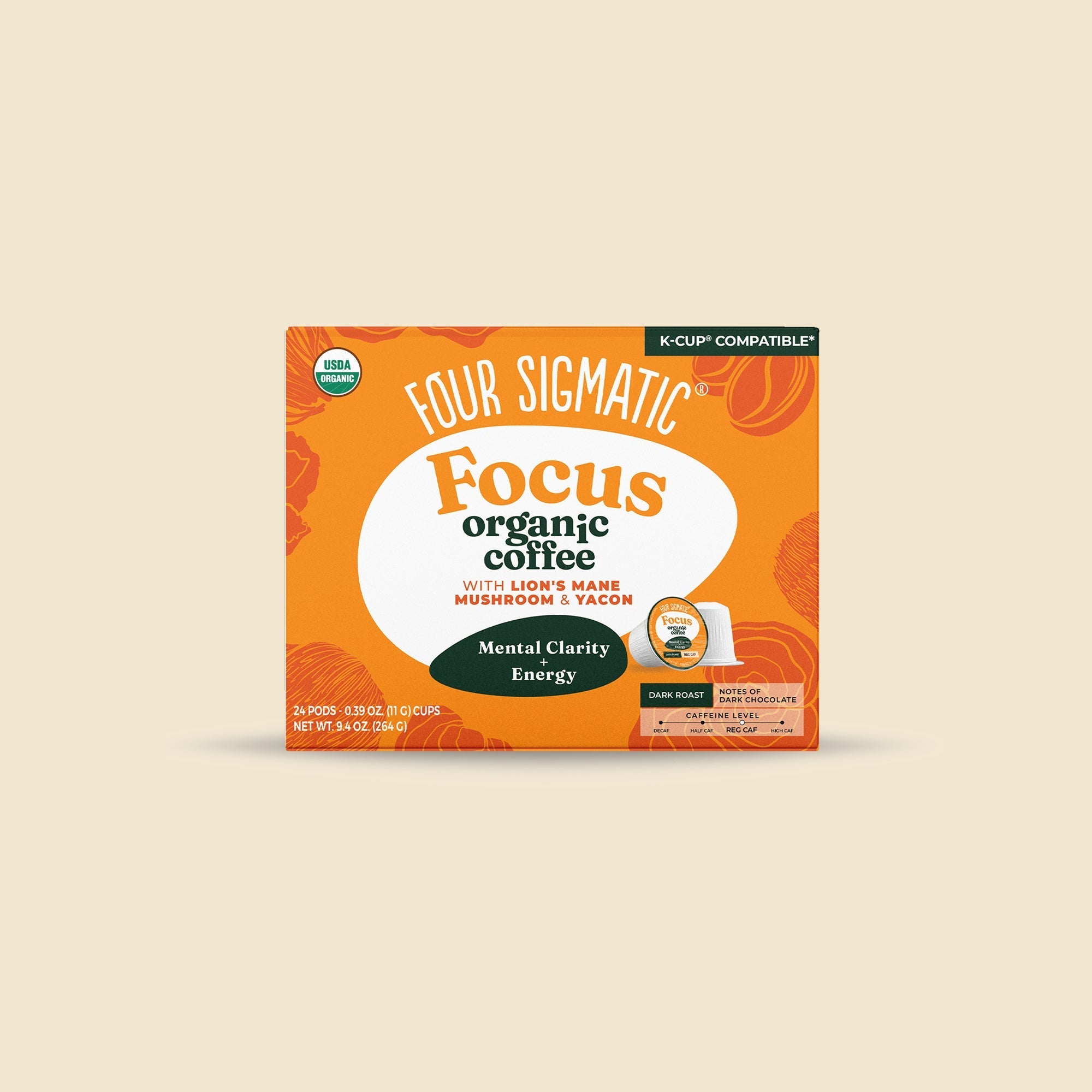 Focus Coffee Pods (24ct) - Daily Brew