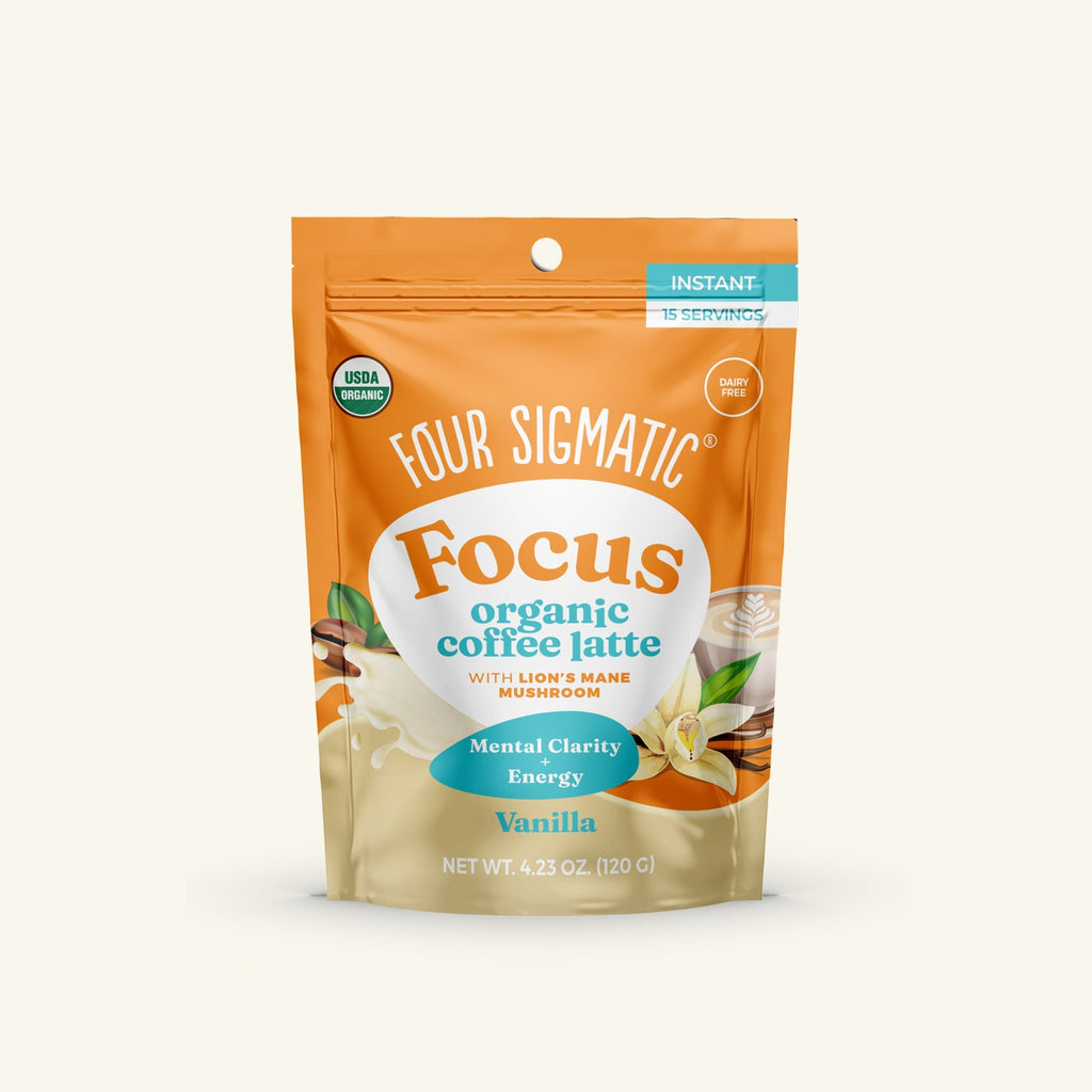 Focus Organic Coffee Latte - Vanilla - Focus Blend