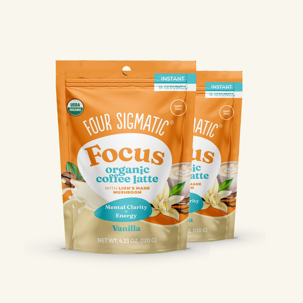 Focus Organic Coffee Latte - Vanilla - Focus Blend