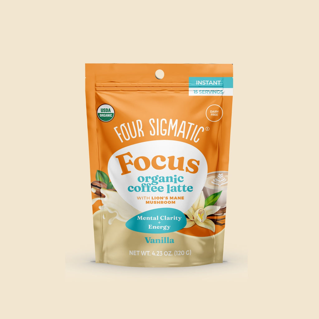 Focus Organic Coffee Latte - Vanilla - Focus Blend