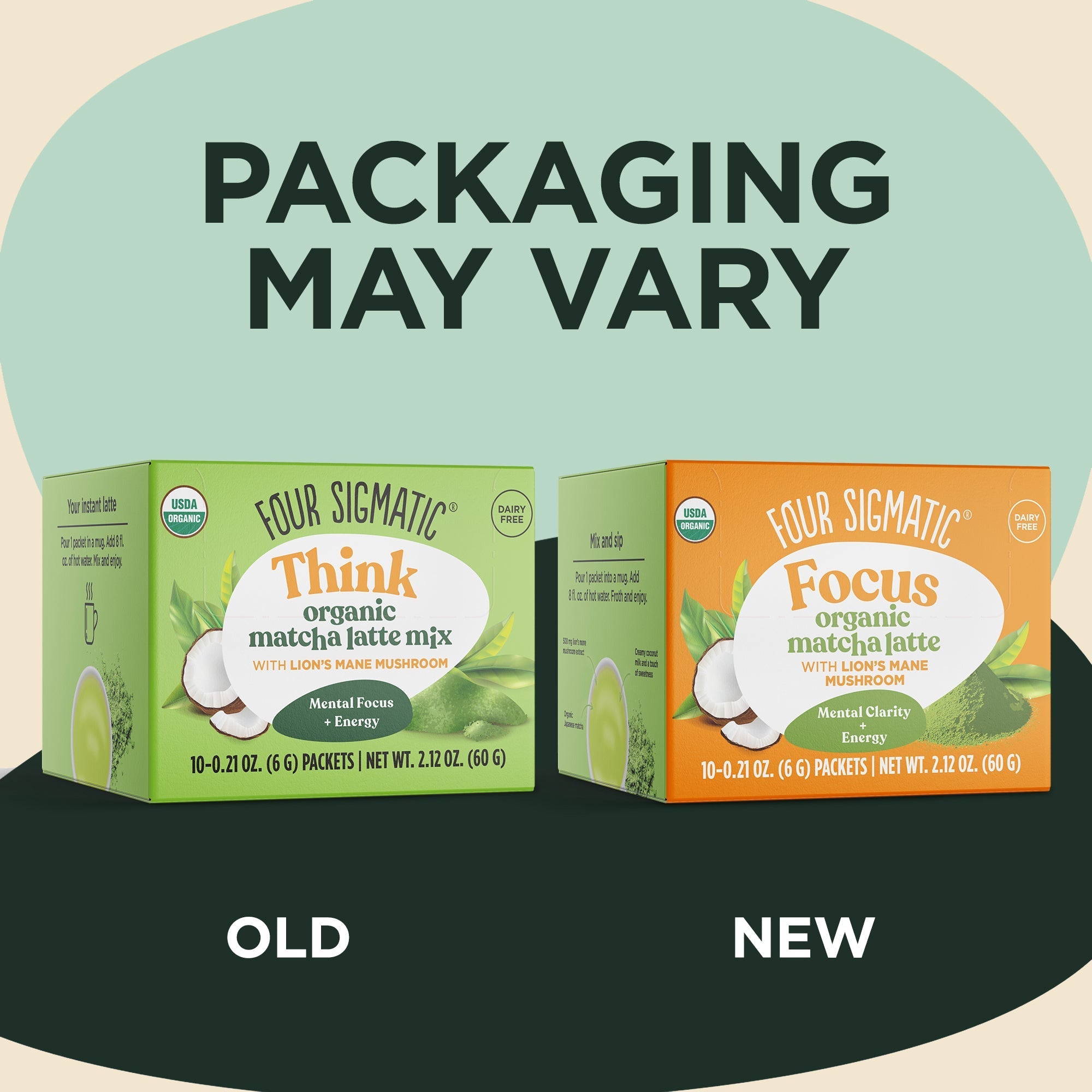 Focus Matcha Latte, Packets - For Everyday Wellness