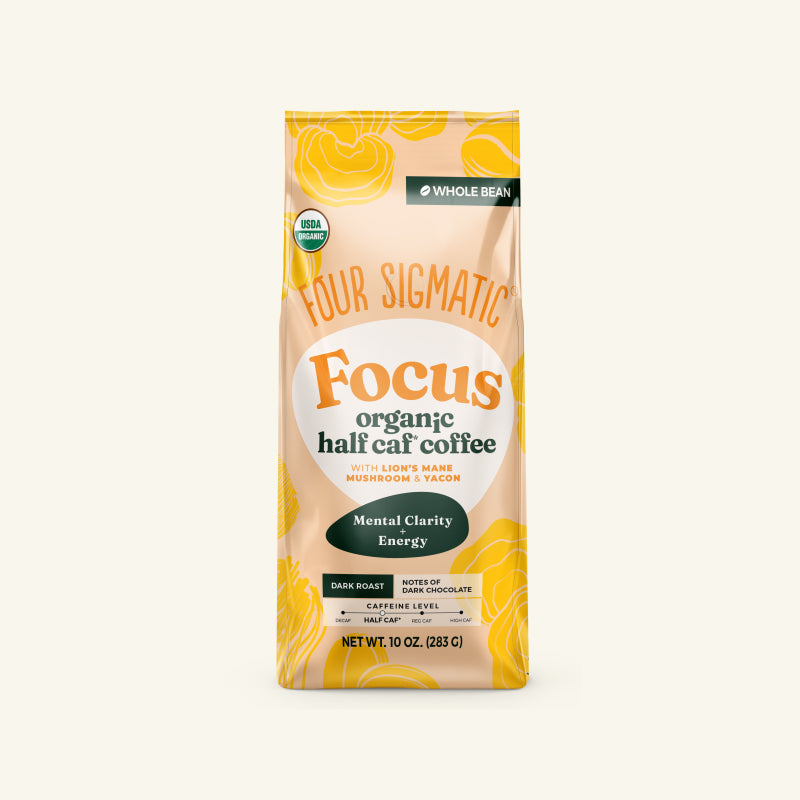 Focus Half Caf Whole Bean Coffee - Everyday Coffee