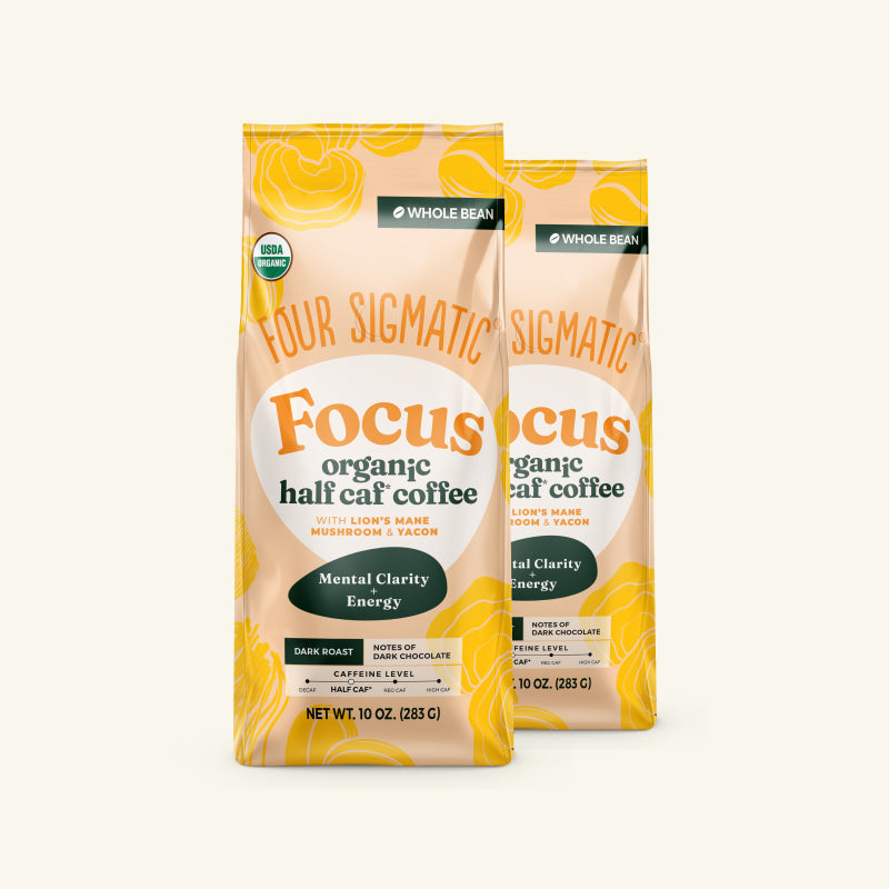 Focus Half Caf Whole Bean Coffee - Everyday Coffee