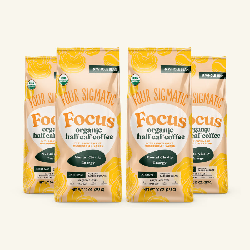Focus Half Caf Whole Bean Coffee - Everyday Coffee
