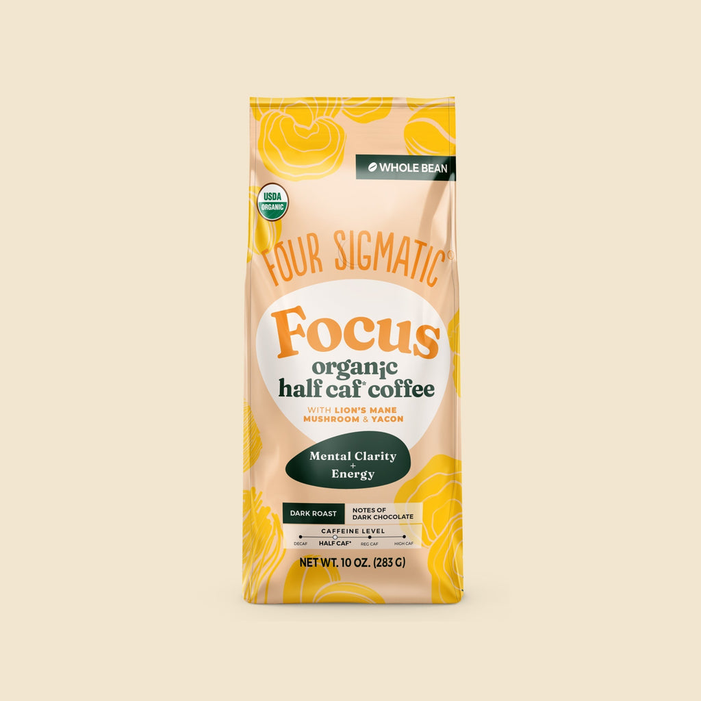Focus Half Caf Whole Bean Coffee - Everyday Coffee