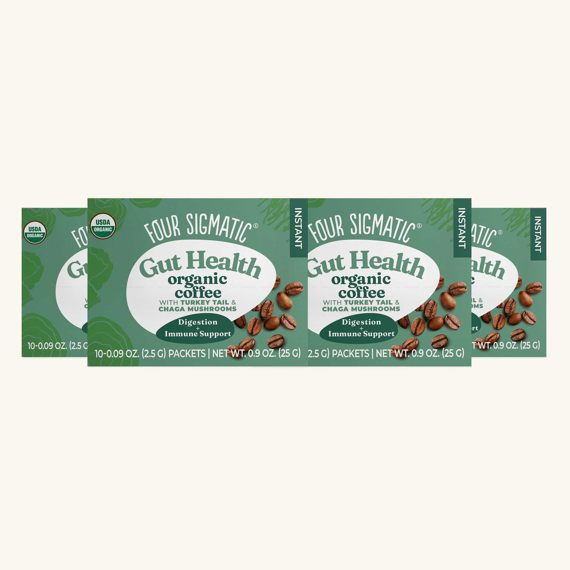 Gut Health Instant Coffee, Packets - Balanced Blend