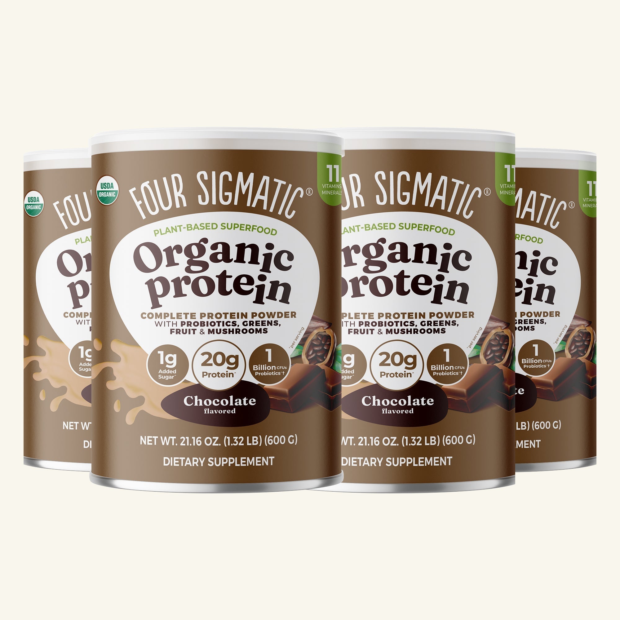Plant-Based Protein – Chocolate - Coffee Alternative