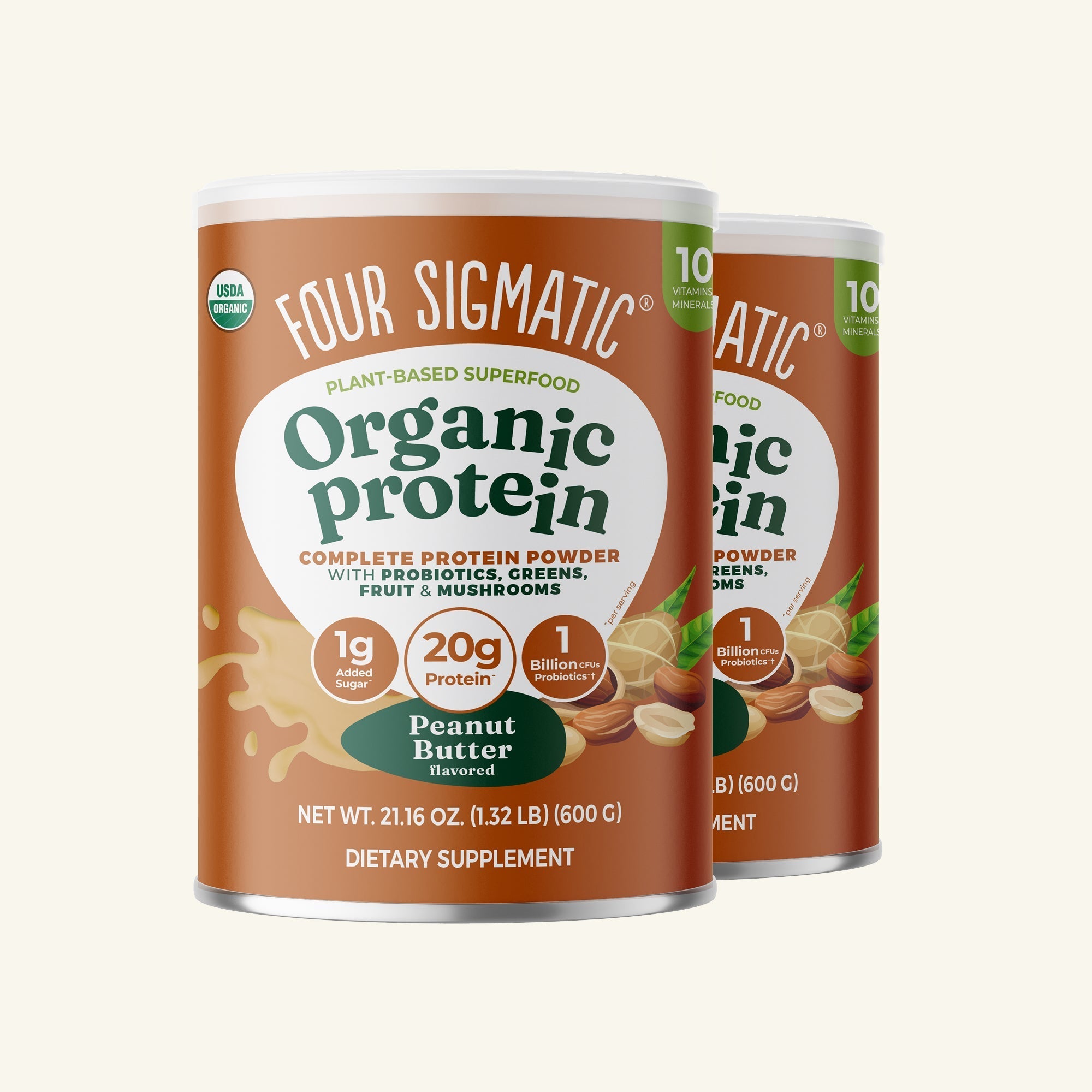 Plant-Based Protein – Peanut Butter - Morning Coffee