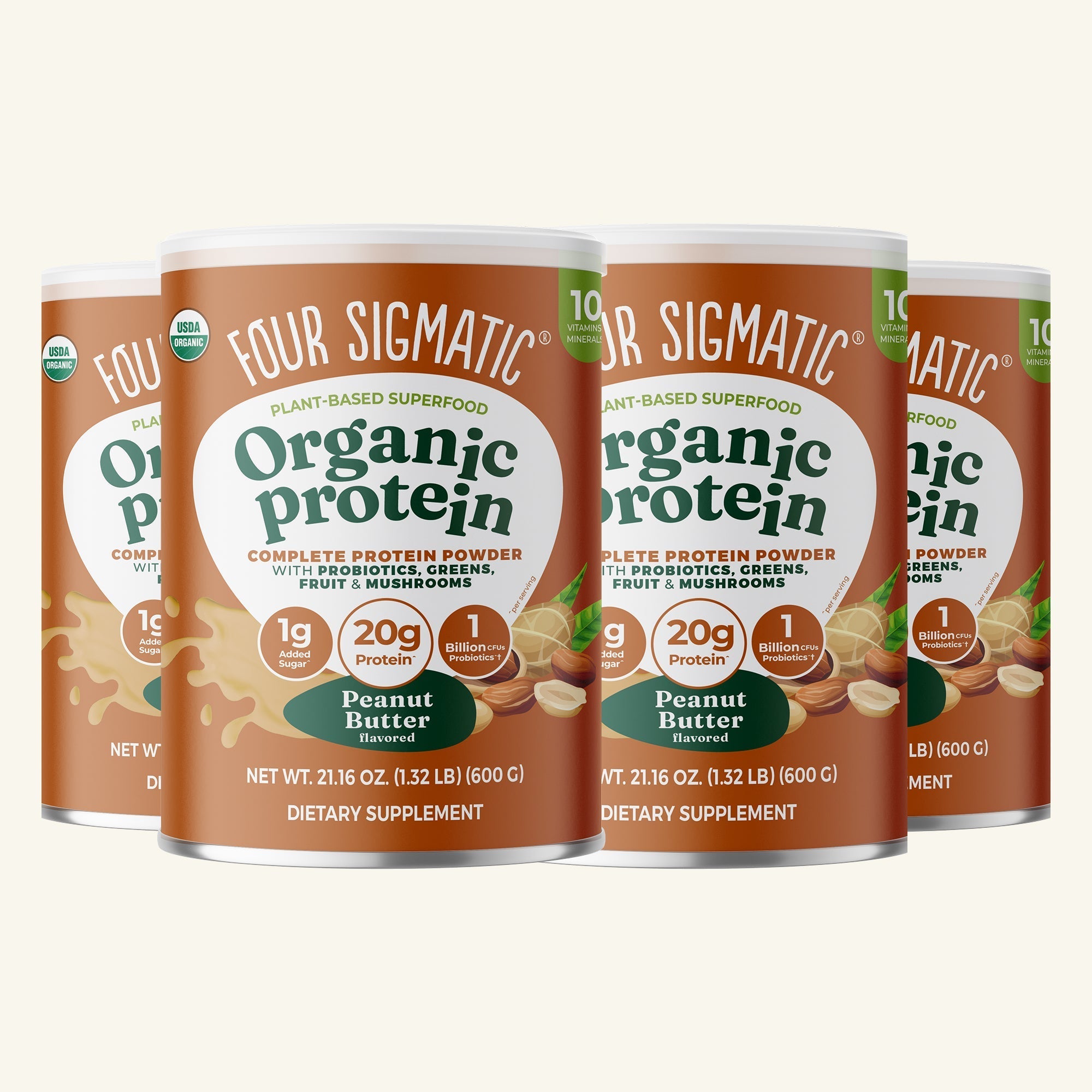 Plant-Based Protein – Peanut Butter - Morning Coffee
