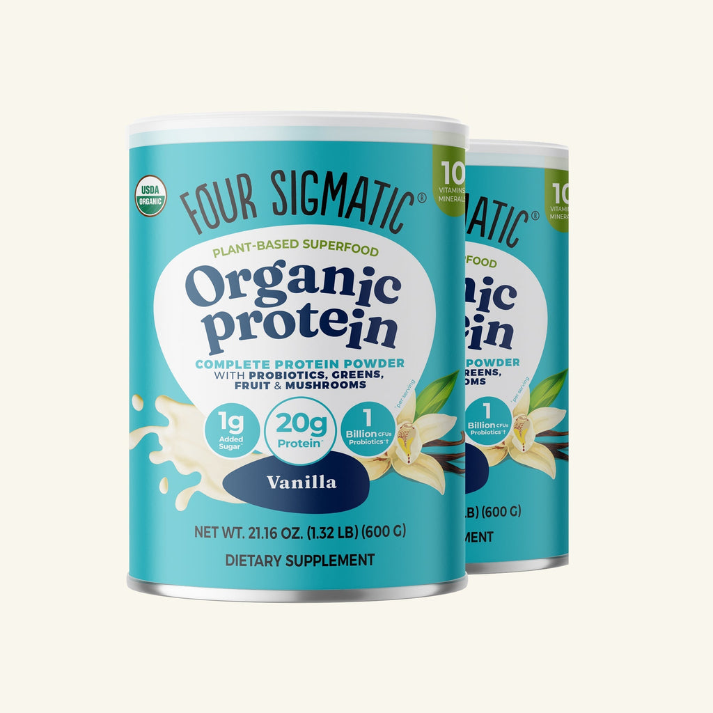 Plant-Based Protein – Vanilla - Organic Coffee