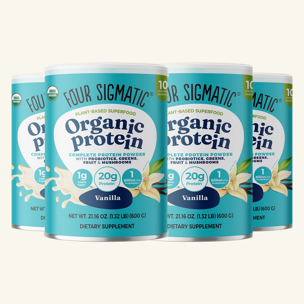 Plant-Based Protein – Vanilla - Organic Coffee