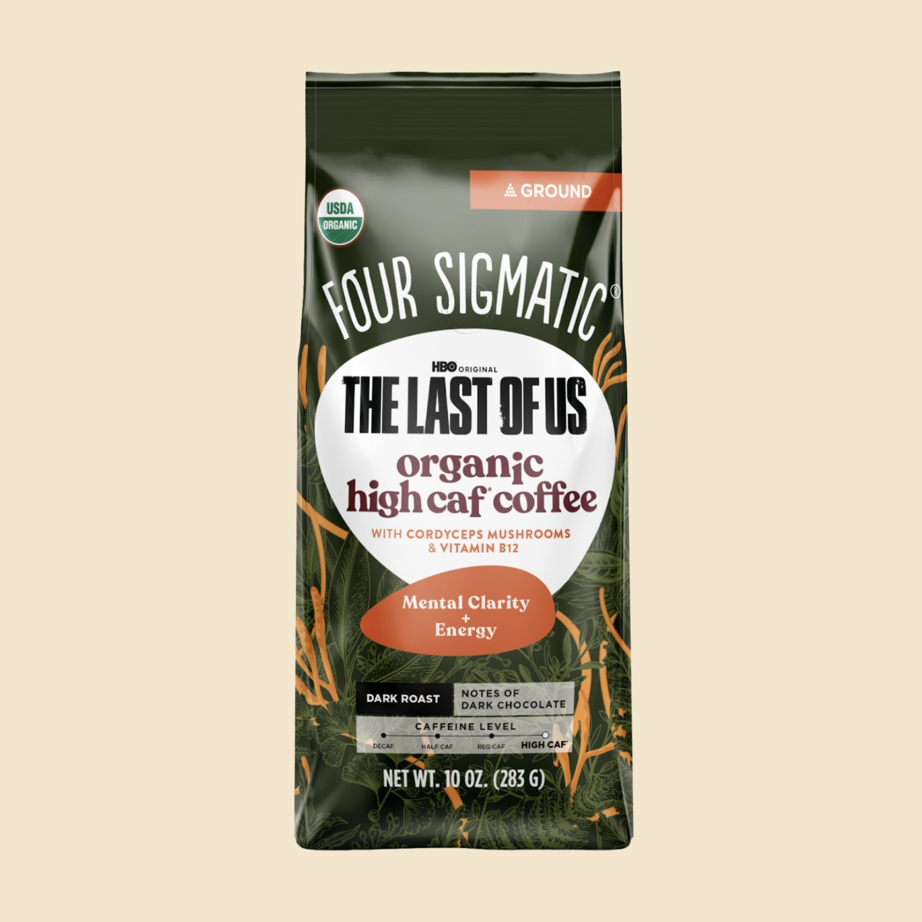 HBO Original The Last Of Us - Organic High Caf Ground Coffee - Focus Coffee